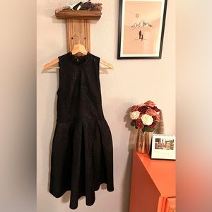 Wendy Bird Size 8 Little Black Dress Fit & Flare Cocktail Dress